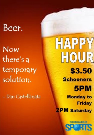 NEW Happy Hour - Temporary Solution