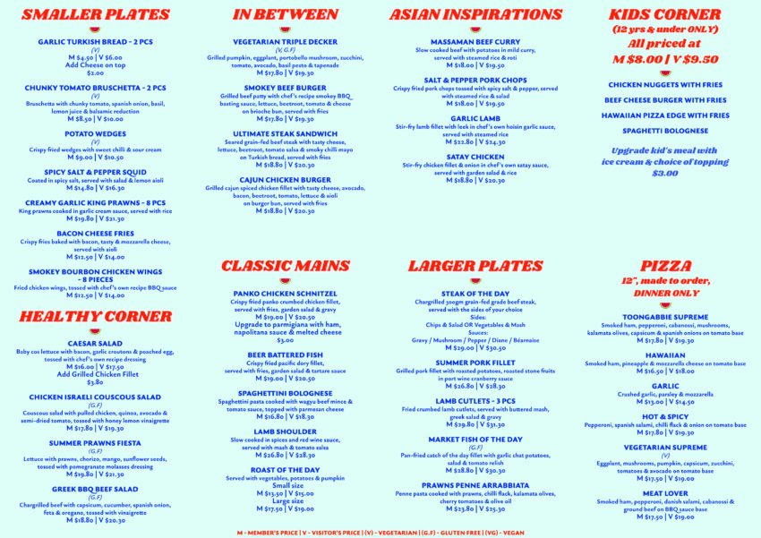 Dining Toongabbie Sports Club